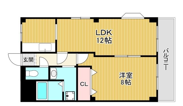 メゾンshinmoriの物件間取画像