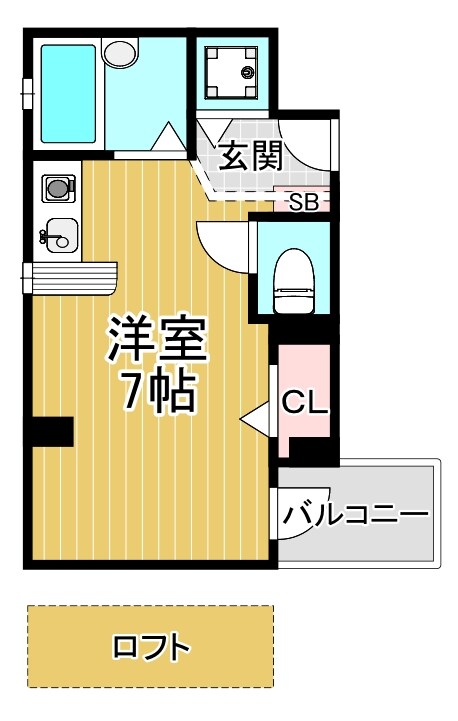 物件間取画像