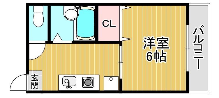 物件間取画像