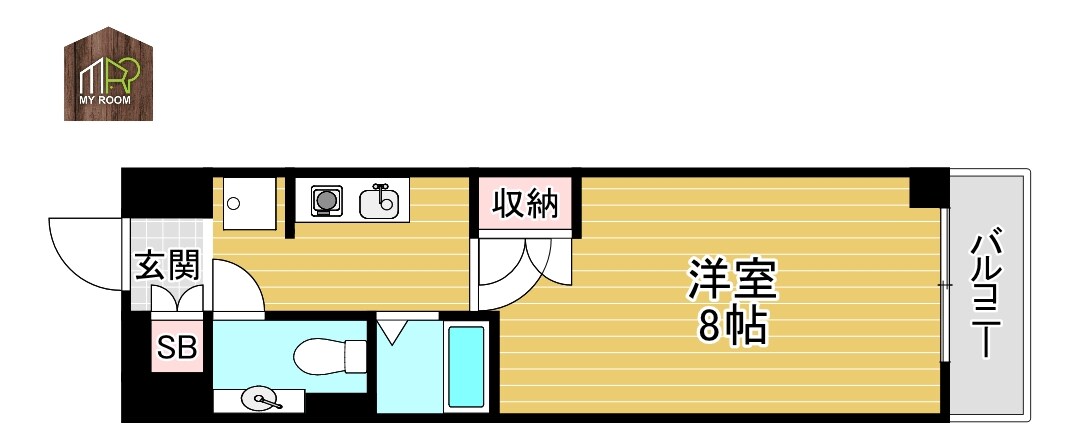 ロジェ今福鶴見の物件間取画像