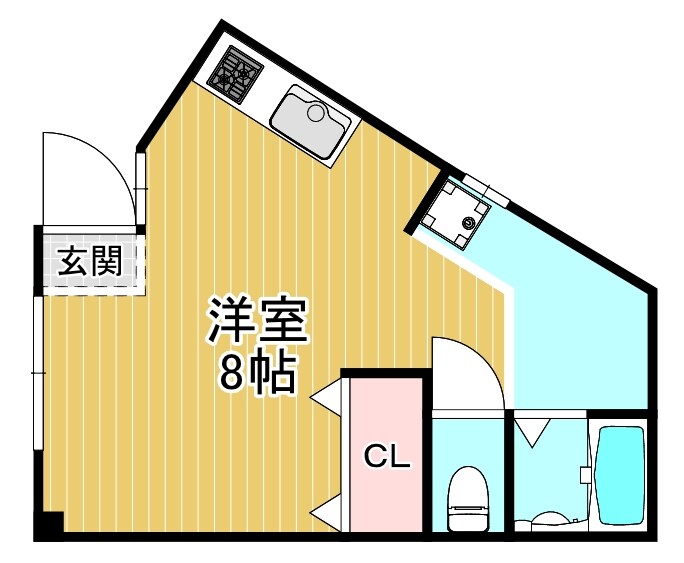 物件間取画像