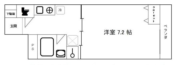 物件間取画像