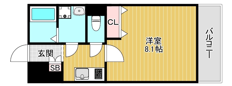 今福鶴見駅 徒歩14分 2階の物件間取画像