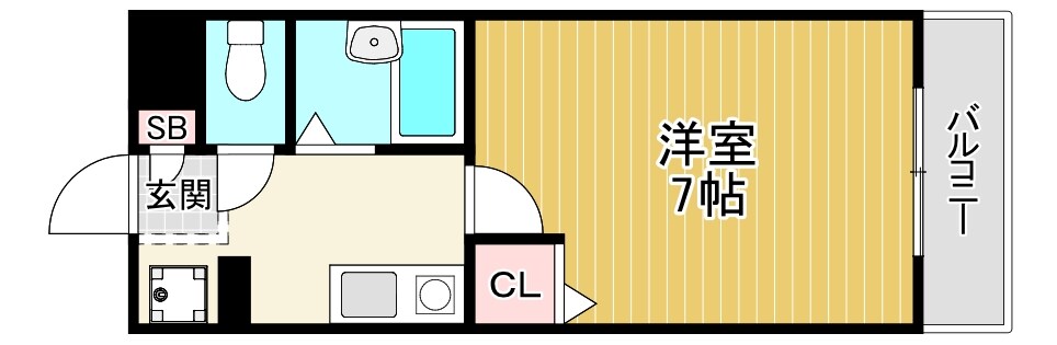 物件間取画像