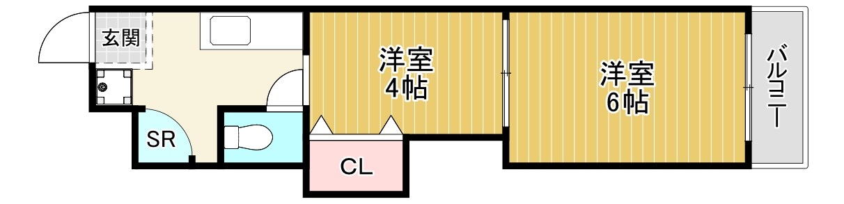物件間取画像