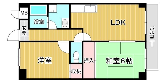 ルイシール清水の物件間取画像