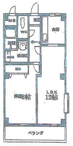 メゾンshinmoriの物件間取画像