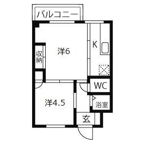 エルパラッツォ京橋の物件間取画像