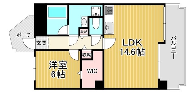 京橋アドバンス21の物件間取画像