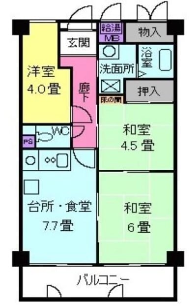 蒲生四丁目駅 徒歩9分 6階の物件間取画像