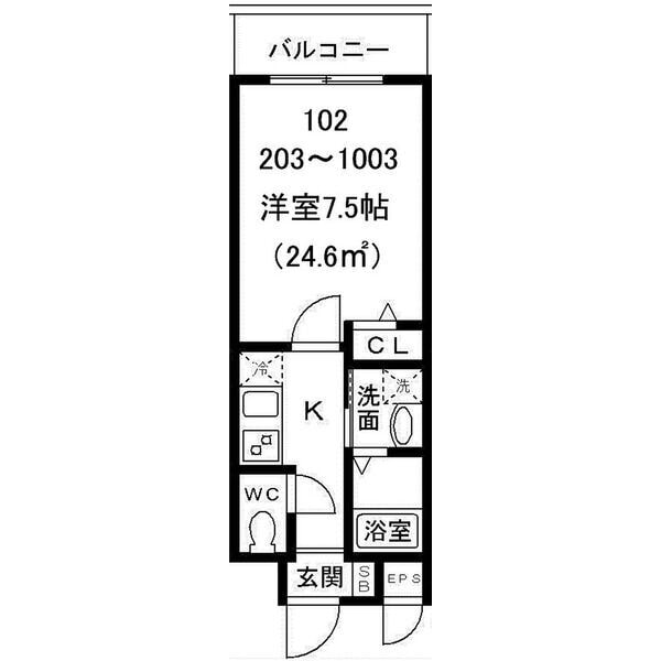 SOFIAⅡの物件間取画像