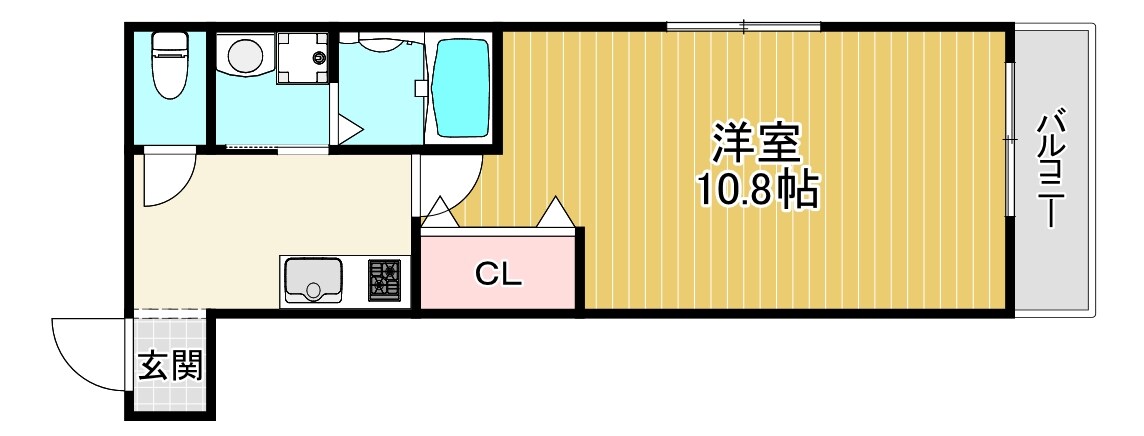 フジパレス城東中央の物件間取画像