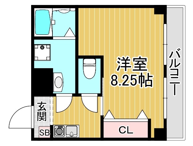 土居駅 徒歩5分 2階の物件間取画像