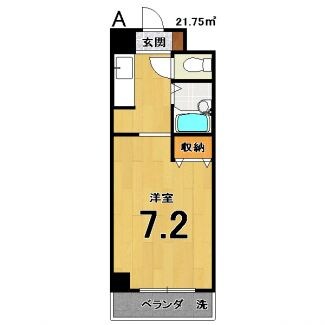 スクリーン51の物件間取画像