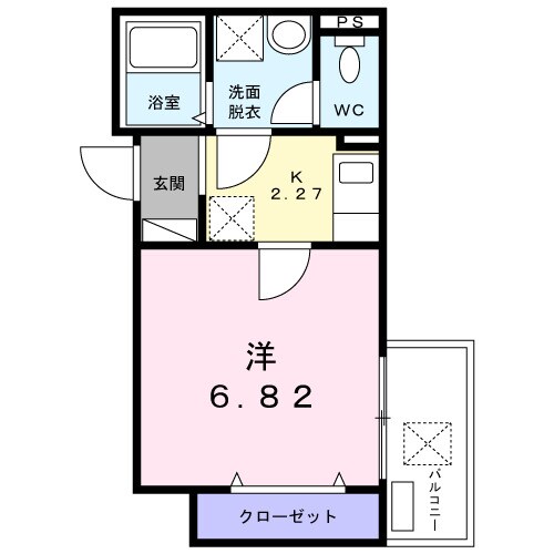 グラン スカイの物件間取画像