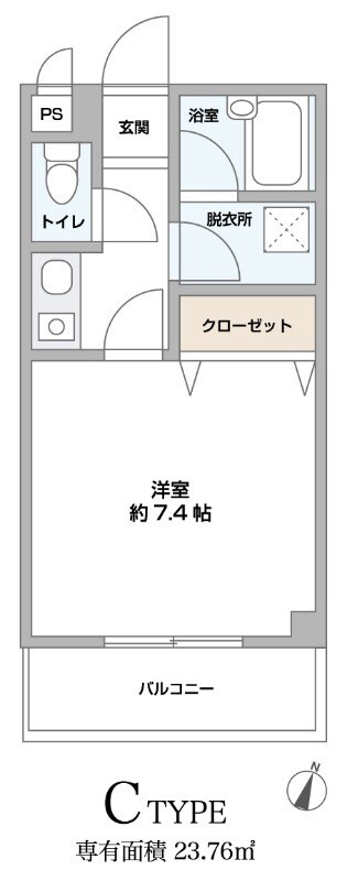 プレメゾンFの物件間取画像