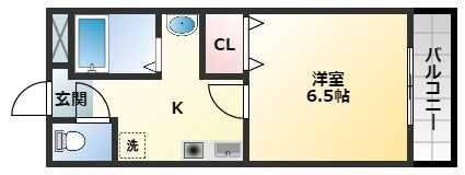 ウエストワンⅠの物件間取画像