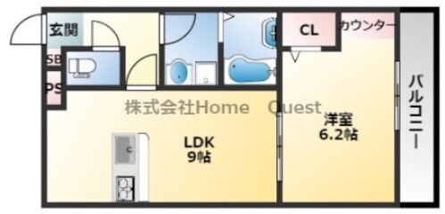 Mon reveの物件間取画像