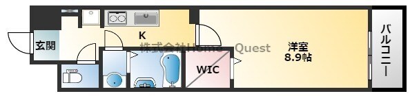 ルミエール光町Ⅲの物件間取画像