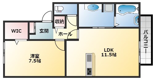 Queen Serenityの物件間取画像