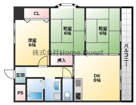 JOグランツの物件間取画像