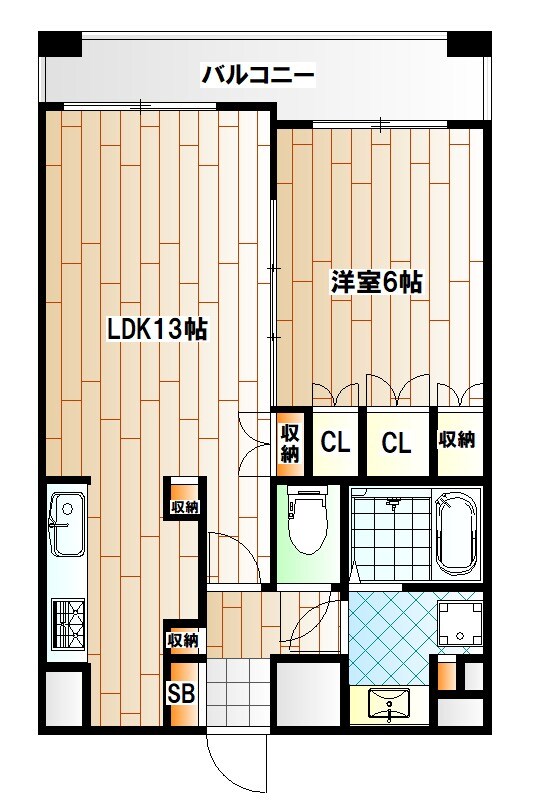 スペーシア川崎Ⅲ　の物件間取画像