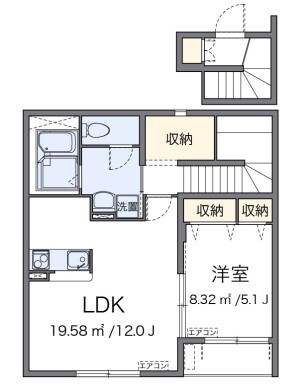 レオネクストメゾンエルブ南大泉の物件間取画像
