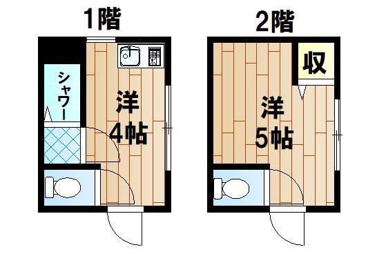 物件間取画像