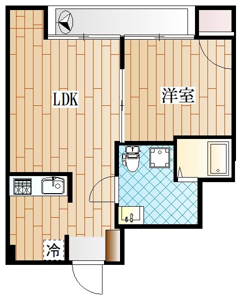 多摩川ロイヤルマンションの物件間取画像