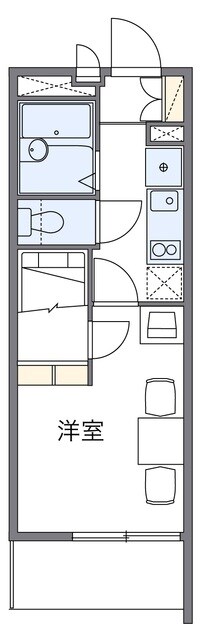 レオパレス春日の物件間取画像