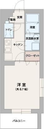 グレースひなたの物件間取画像