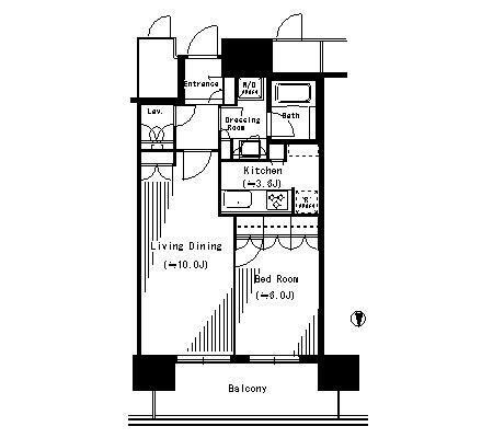 パークシティ武蔵小杉　ミッドスカイタワーの物件間取画像