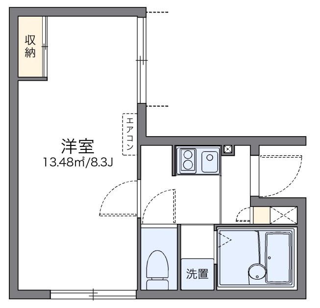 レオネクスト杉山Ⅲの物件間取画像