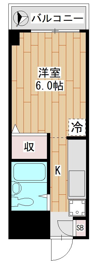 サンクチュアリー849の物件間取画像