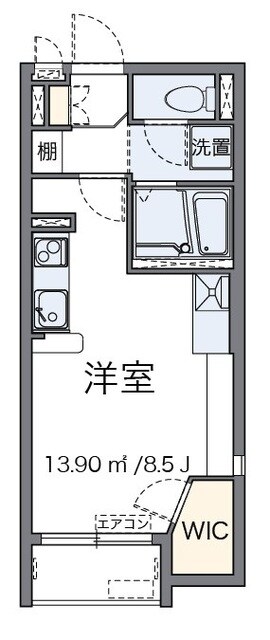 ミランダカーサの物件間取画像