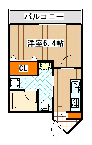 クレドメゾン東神奈川の物件間取画像