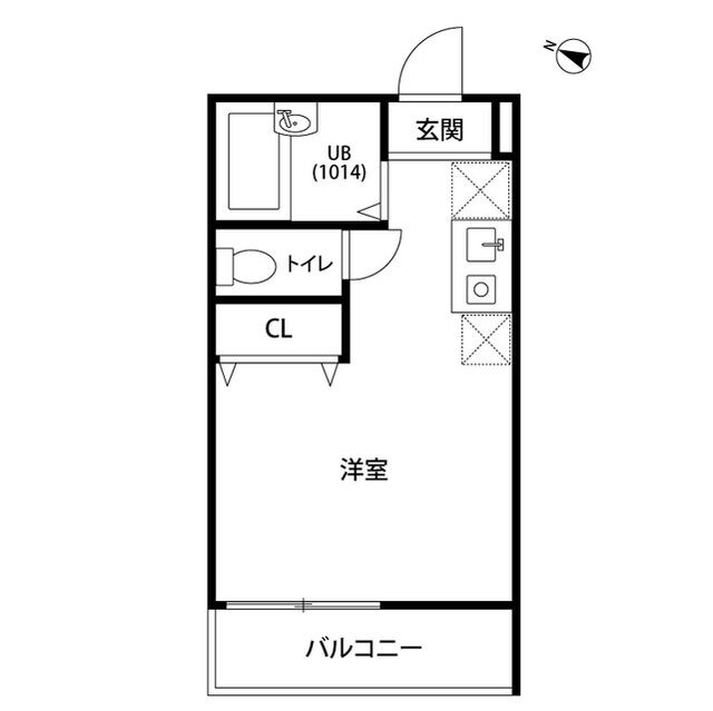 エザンス稲田堤の物件間取画像