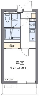 クレイノスペランツァⅡ号館の物件間取画像