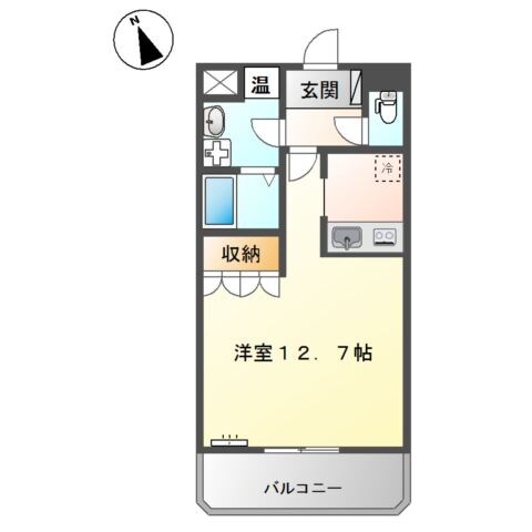 武蔵中原駅 徒歩22分 1階の物件間取画像