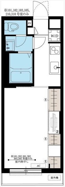 リブリ・武蔵新城の物件間取画像