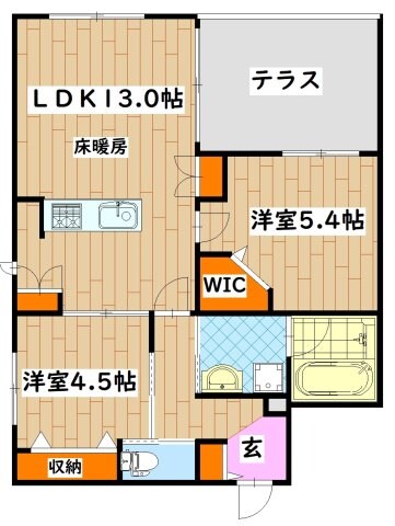 （仮称）今井南町メゾンの物件間取画像