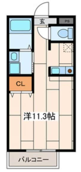 ヴァンヴェールの物件間取画像