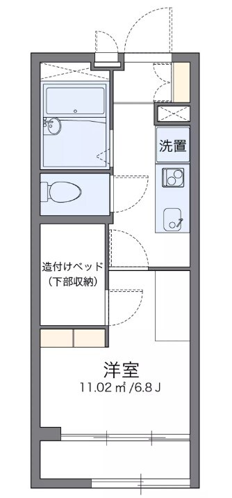 物件間取画像