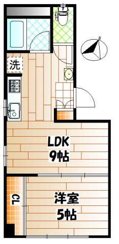 ジュネス西麻布の物件間取画像