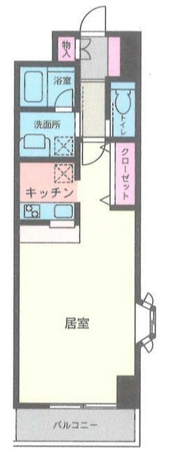 カスタネアの物件間取画像