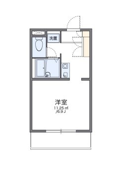 レオパレスシェル都の物件間取画像