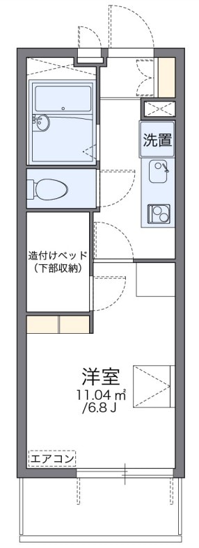 鷺沼駅 徒歩21分 2階の物件間取画像