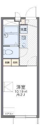 レオパレスアルファードの物件間取画像