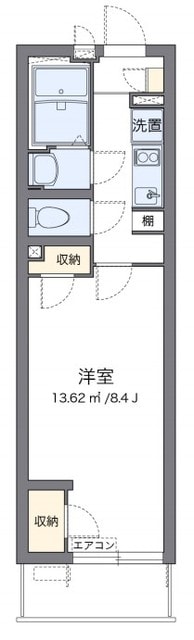 クレイノレジデンス追分の物件間取画像