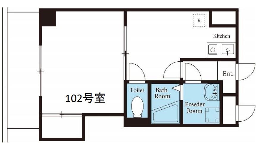 グランパール綱島壱番館の物件間取画像